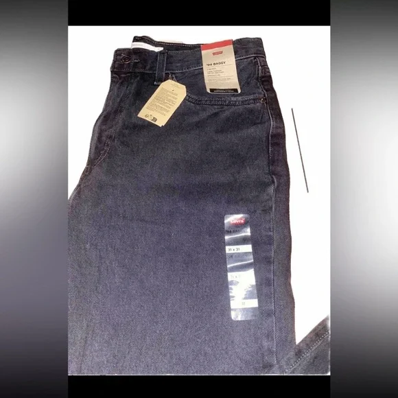 Levi's Black 94 Baggy Jeans - Picture 4 of 4